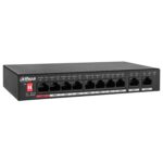 DAHUA DH-CS4010-8ET-110 8xFE, 2xGE Uplink, Poe Cloud Yönetilebilir Switch 110W