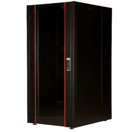 LANDE MONTAJLI 16U W600MM X D600 PROLINE300 SERISI DIKILI TIP KABINET (SIYAH)