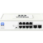 WK-PS210 8 PORT MEGABİT + 2 PORT MEGABİT UPLİNK POE SWİTCH