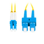 PATCHCORD SC/UPC-LC/UPC SINGLEMODE G657A2 DX LSZH 1METRE RENK : SARI