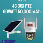 INOX-214 4G (30X OPTİK ZOOM) SOLAR PANELLİ PTZ KAMERA (CAMHİPRO)