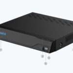 Reolink NVS8-410 8Kanal, 8xPoE, NVR, 2TB HDD dahil