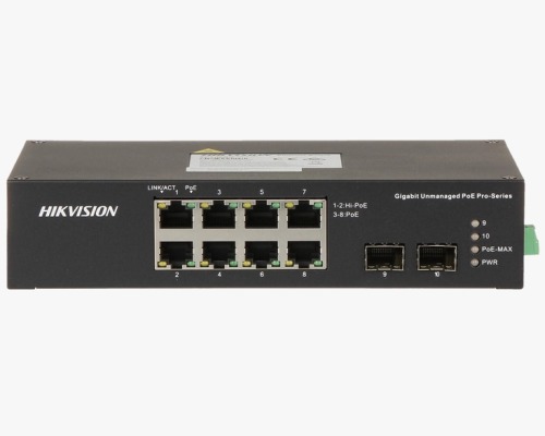 WhatsApp Image 2025-11-16 at 01.21.41 HIKVISION SWITCH DS-3T0510HP-E/HS POE GIGABIT - Görsel 1